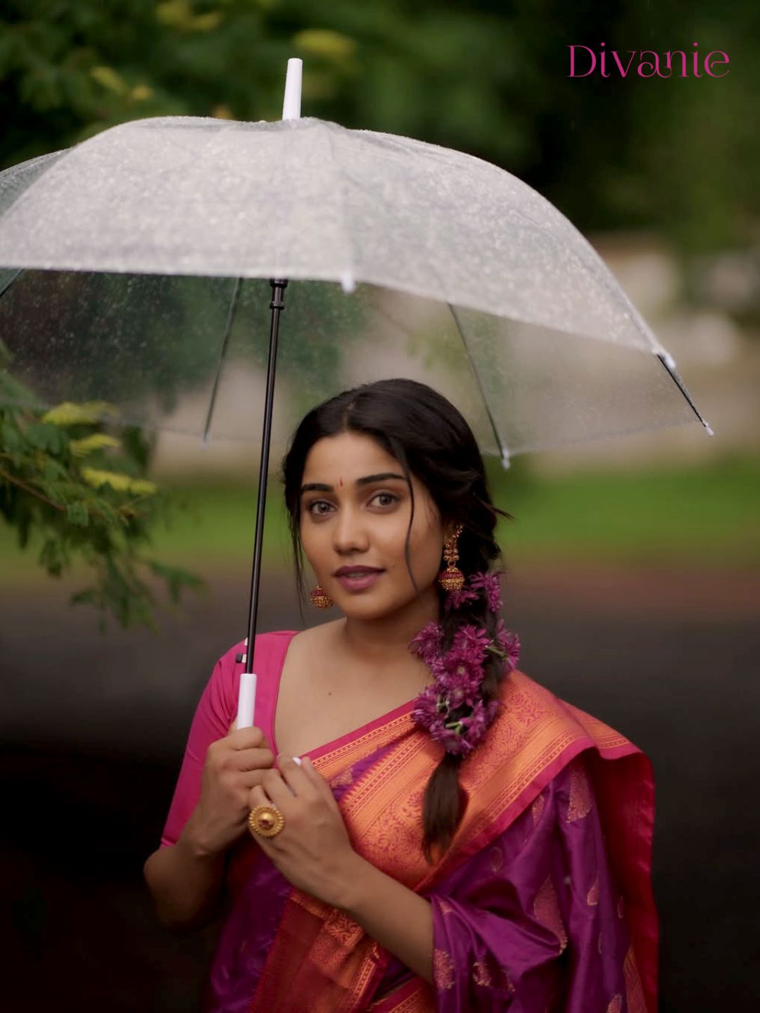 Royal Orchid – Traditional Silk Saree