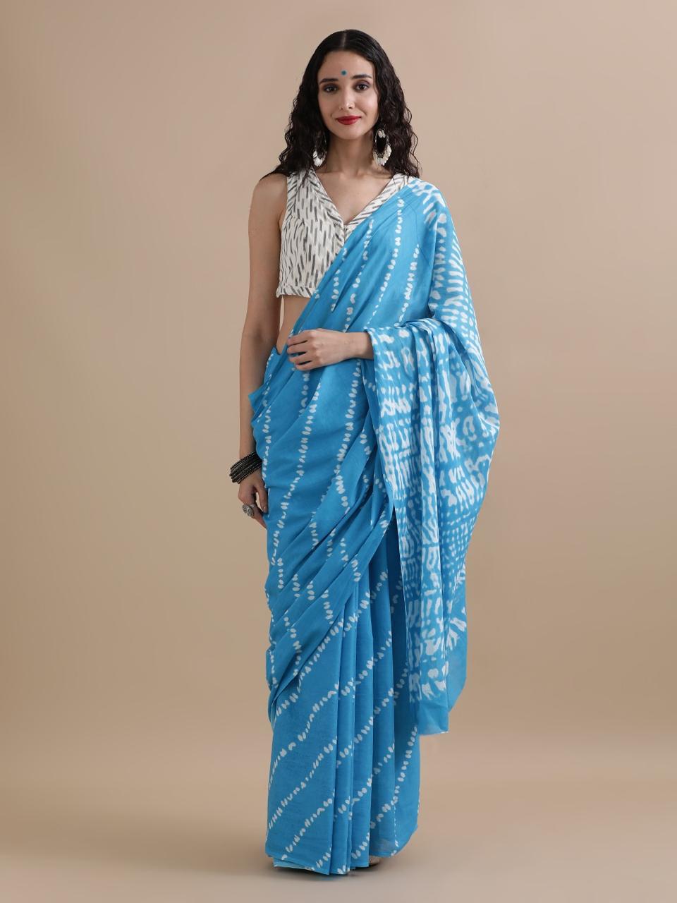 Traditional Bandhani print