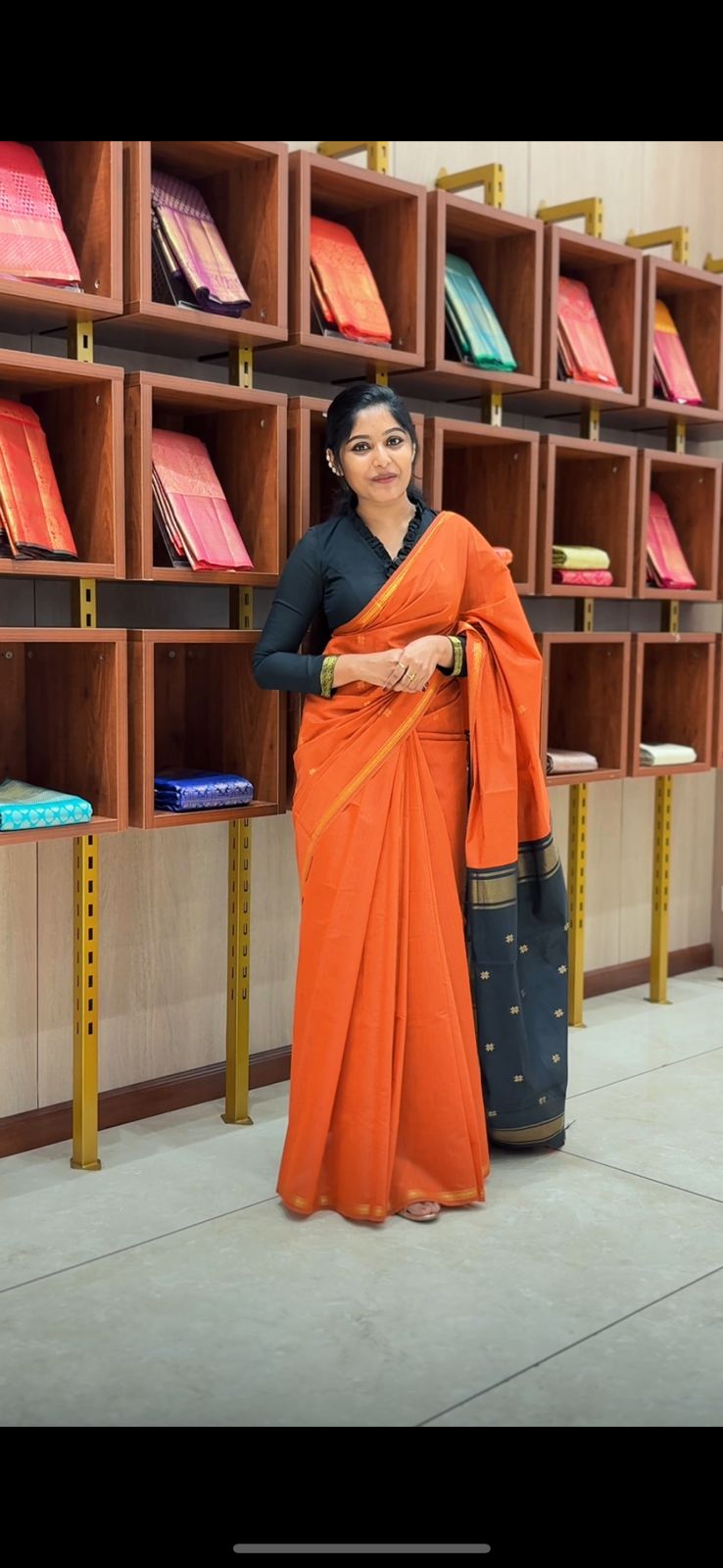 Maheshwari Silk Saree